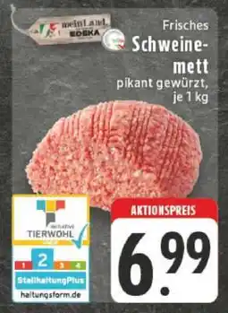 Edeka Frisches Schweinemett Angebot