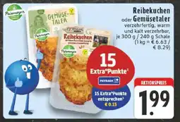 Edeka Reibekuchen oder Gemüsetaler Angebot