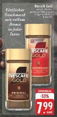 Edeka Nescafé Gold Angebot