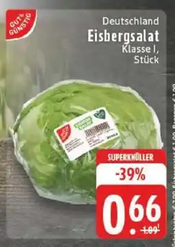 Edeka Eisbergsalat Angebot