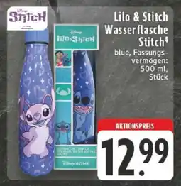 Edeka Lilo & Stitch Wasserflasche Angebot