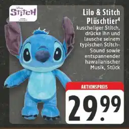 Edeka Lilo & Stitch Plüschtier Angebot