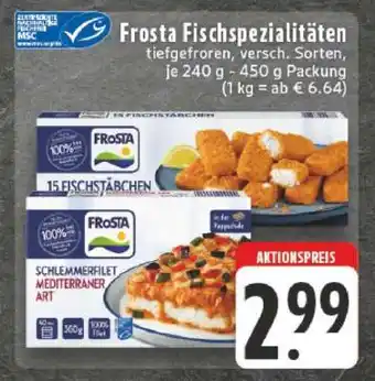 Edeka Frosta Fischspezialitäten Angebot
