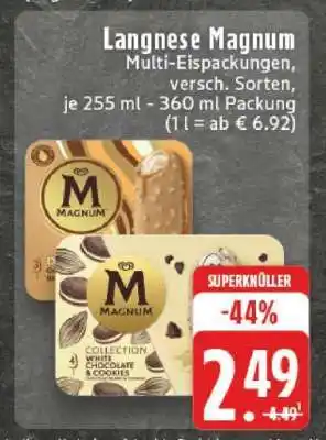 Edeka Langnese Magnum Angebot