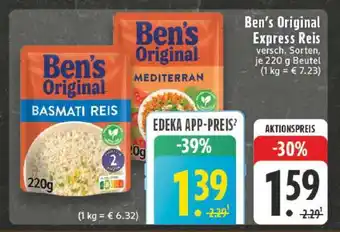 Edeka Ben’s Original Express Reis Angebot