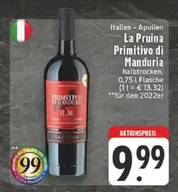 Edeka La Pruina Primitivo di Manduria Angebot