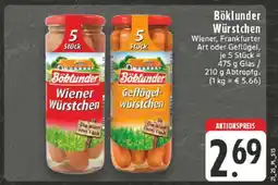 Edeka Böklunder Würstchen Angebot