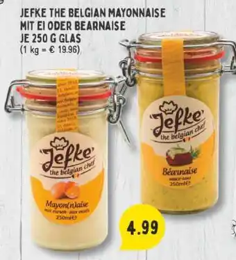 Edeka Jefke The Belgian Mayonnaise oder Bearnaise Angebot