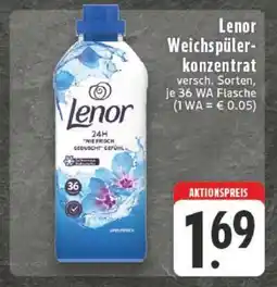 Edeka Lenor Weichspülerkonzentrat Angebot