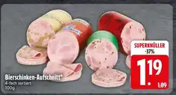 Edeka Bierschinken-Aufschnitt Angebot