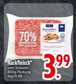 Edeka Hackfleisch vom Schwein Angebot