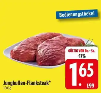 Edeka Jungbullen-Flanksteak Angebot