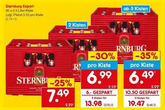 Netto Marken-Discount Sternburg Export Angebot