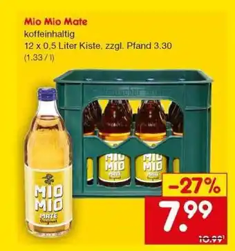 Netto Marken-Discount Mio Mio Mate Angebot