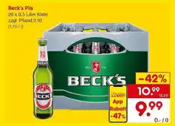 Netto Marken-Discount Beck's Pils Angebot