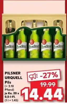 Kaufland Pilsner Urquell Angebot