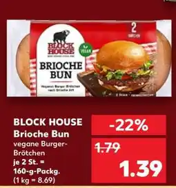 Kaufland BLOCK HOUSE Brioche Bun Angebot