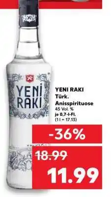 Kaufland Yeni Raki Angebot