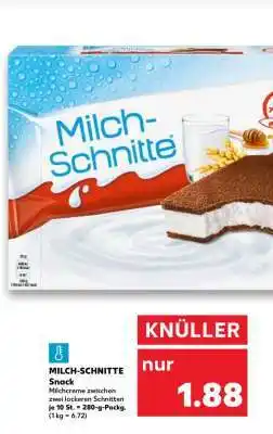 Kaufland MILCH-SCHNITTE Snack Angebot