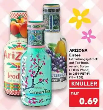 Kaufland ARIZONA Eistee Angebot