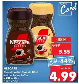 Kaufland NESCAFÉ Classic oder Classic Mild Angebot