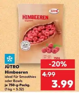 Kaufland JÜTRO Himbeeren Angebot