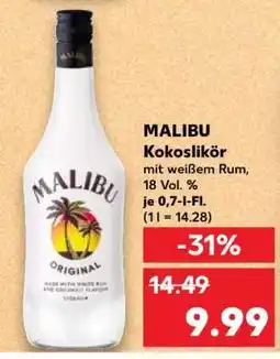 Kaufland MALIBU Kokoslikör Angebot