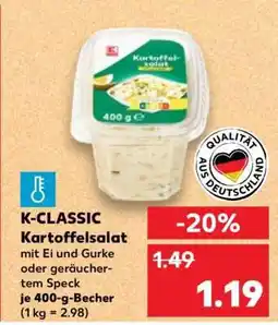Kaufland K-CLASSIC Kartoffelsalat Angebot
