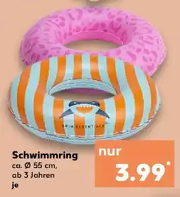 Kaufland Schwimmring Angebot