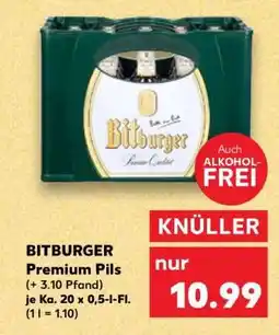 Kaufland Bitburger Premium Pils Angebot