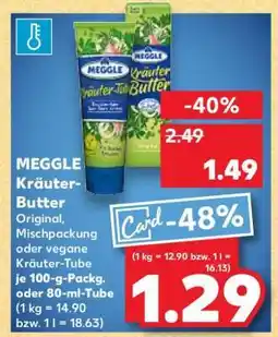 Kaufland Meggle Kräuter- butter Angebot