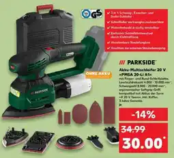 Kaufland Akku-Multischleifer 20 V PMSA 20-Li A1 Angebot