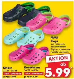 Kaufland MAUI Clogs Angebot