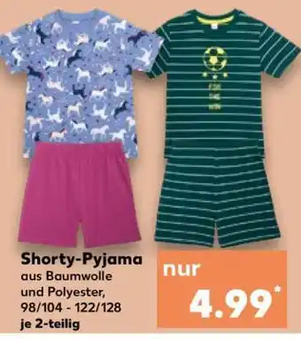 Kaufland Shorty-Pyjama Angebot