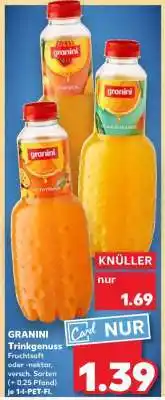 Kaufland Granini Trinkgenuss Angebot