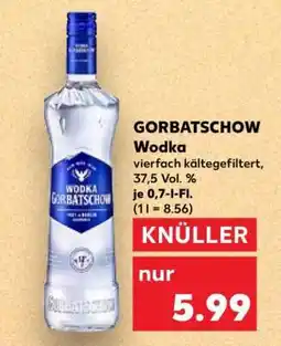 Kaufland GORBATSCHOW WODKA Angebot