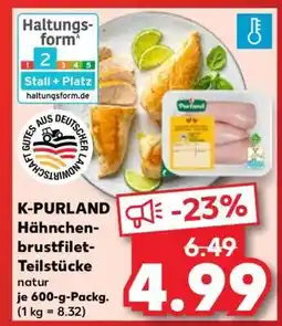 Kaufland K-PURLAND Hähnchenbrustfilet-Teilstücke natur Angebot