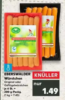 Kaufland EBERSWALDER Würstchen Angebot
