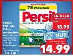 Kaufland PERSIL Voll- oder Colorwaschmittel Angebot
