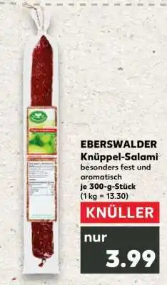 Kaufland EBERSWALDER Knüppel-Salami Angebot
