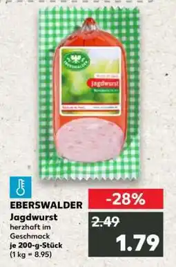 Kaufland EBERSWALDER Jagdwurst Angebot