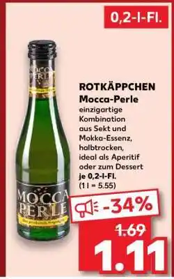 Kaufland ROTKÄPPCHEN Mocca-Perle Angebot