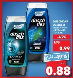 Kaufland DUSCHDAS Duschgel Angebot