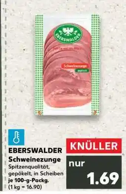 Kaufland EBERSWALDER Schweinezunge Angebot