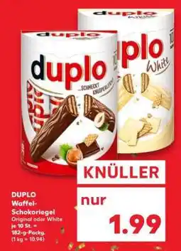 Kaufland DUPLO Waffel- Schokoriegel Angebot