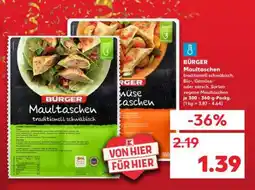 Kaufland BÜRGER Maultaschen Angebot