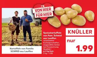 Kaufland Speisekartoffeln von Fam. Schmid aus Lauffen Angebot