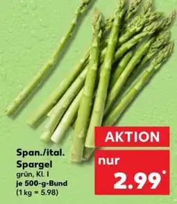 Kaufland Span./ital. Spargel Angebot