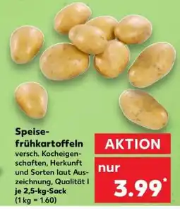 Kaufland Speisefrühkartoffeln Angebot
