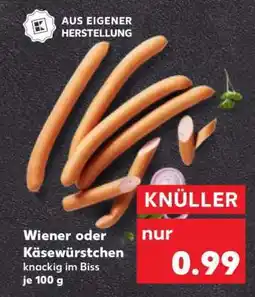 Kaufland Wiener oder Käsewürstchen Angebot